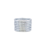 Pulsera plateada MANIKĀ Classic Bangle, regalo de joyería minimalista para mujer